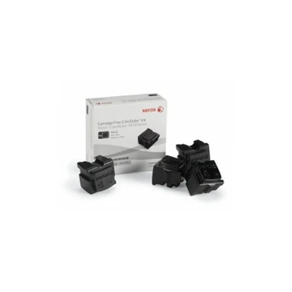 Tinta Solida Xerox 108R00940 Negro 8600 Paginas Caja con 4 Piezas 108R00940