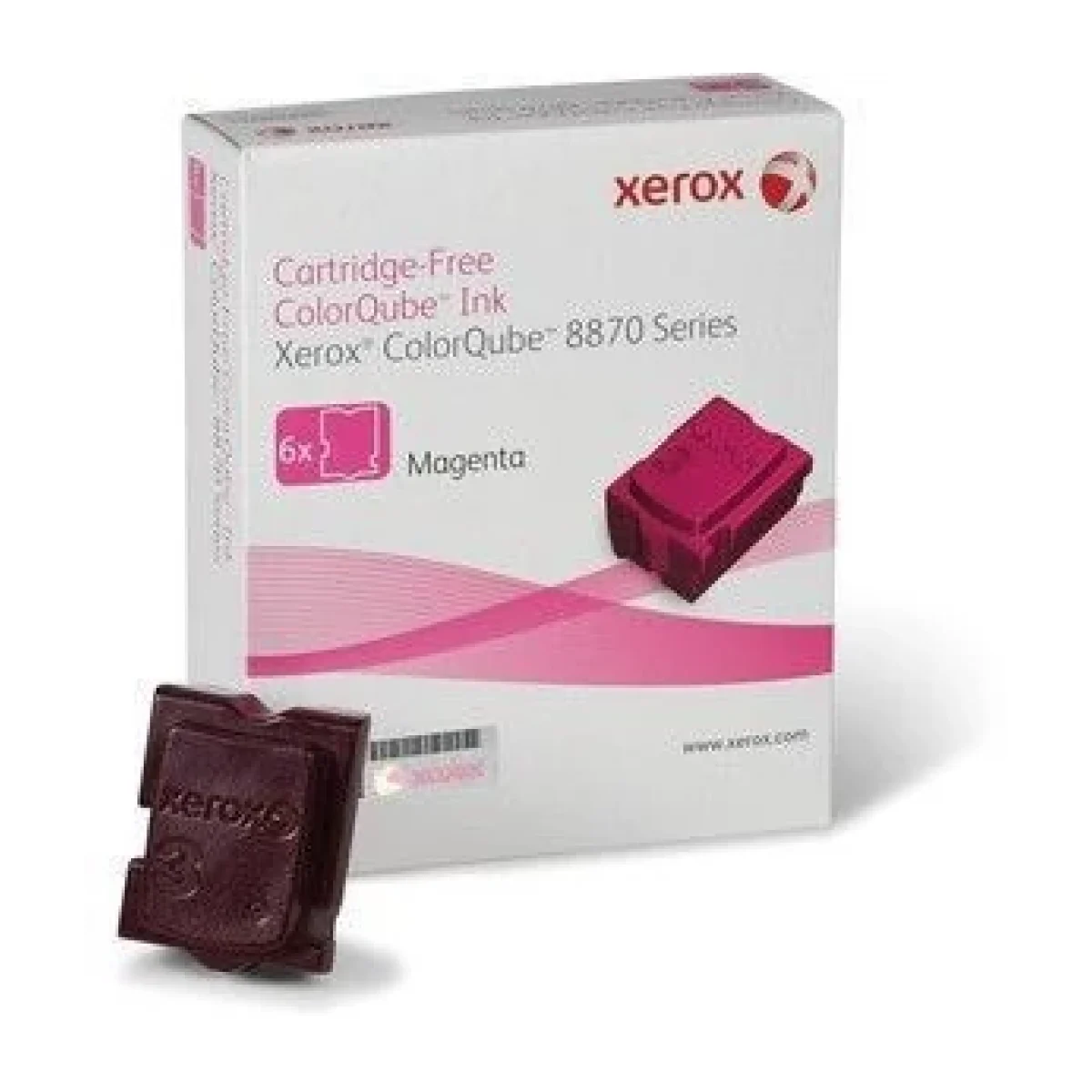 Tinta Solida Xerox 108R00959 Magenta Caja con 6 Piezas 108R00959