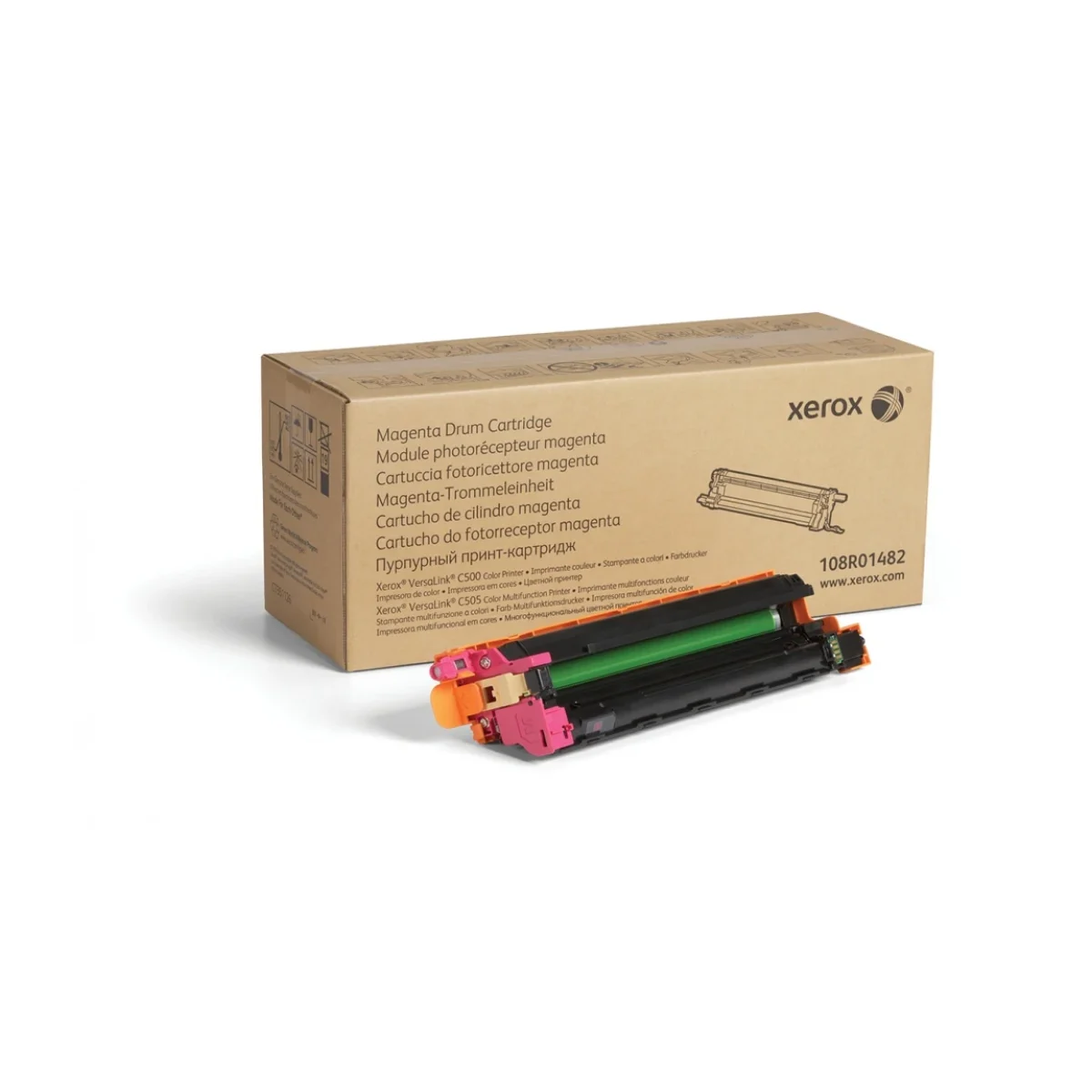 Tambor Xerox 108R01482 Magenta 40000 Paginas Para Versalink C500 Series 108R01482
