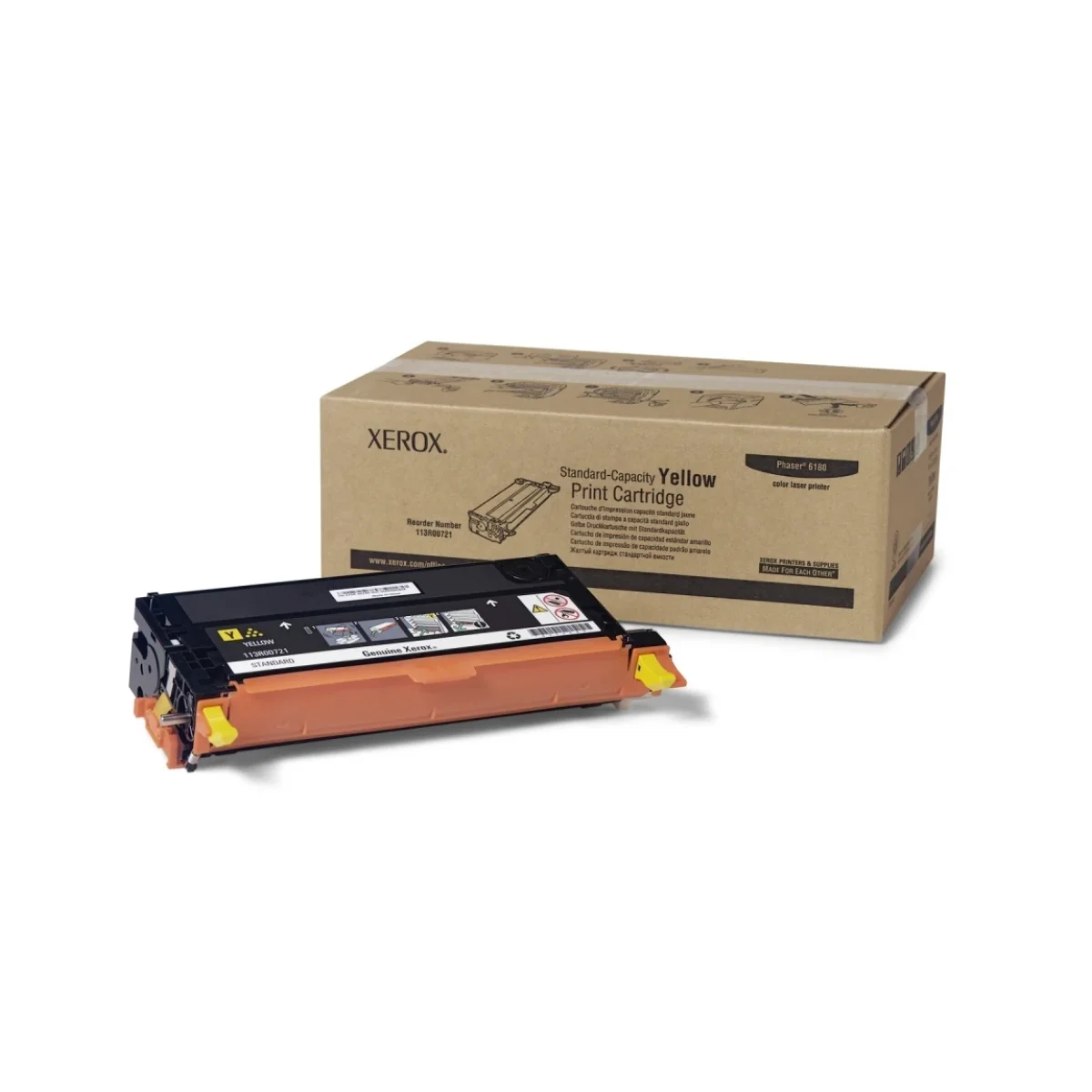 Toner Xerox 113R00721 Amarillo 113R00721