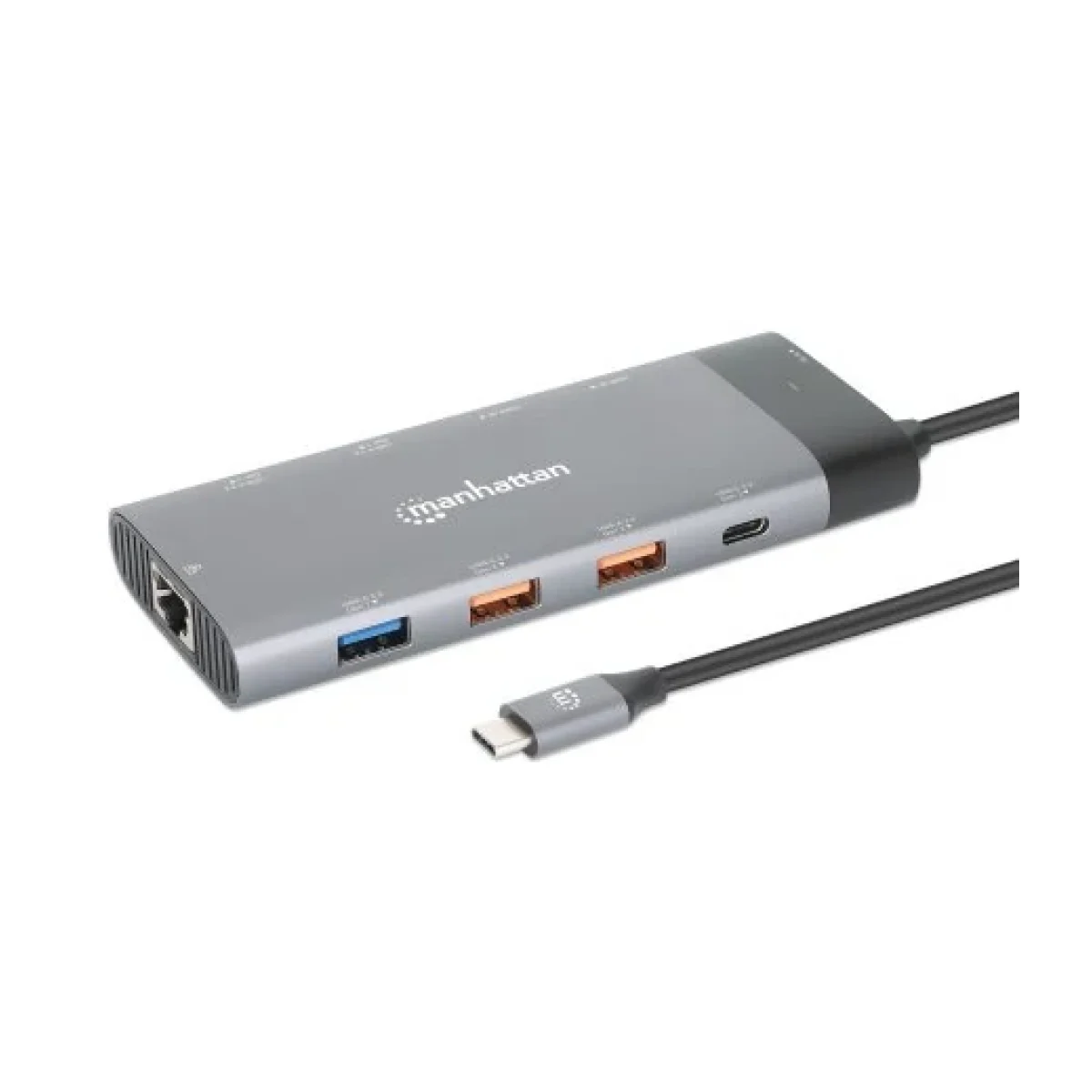Docking Station Manhattan 130714 HDMI USB A USB C RJ 45 130714