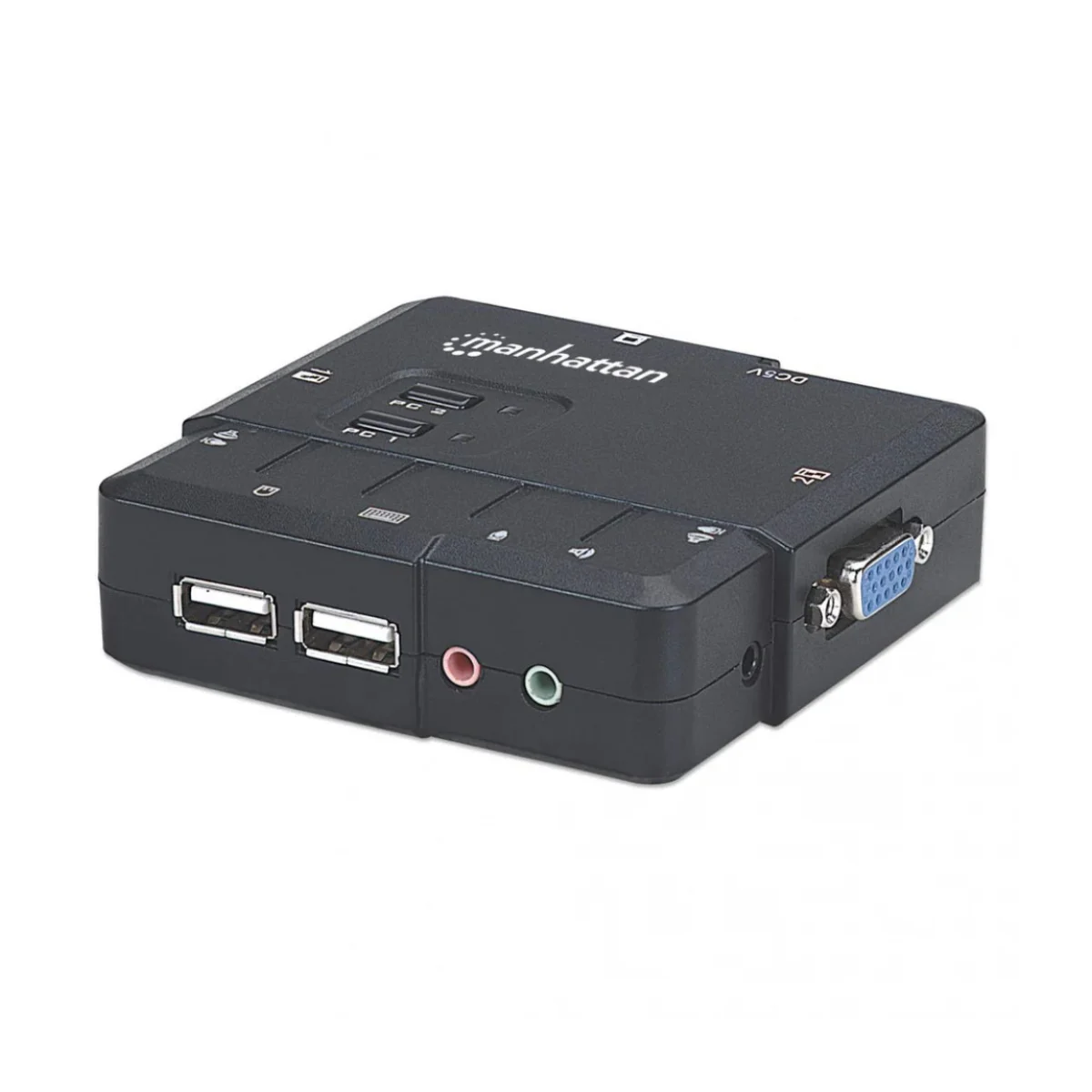 KVM Manhattan 3 Puertos VGA 2x USB 151252