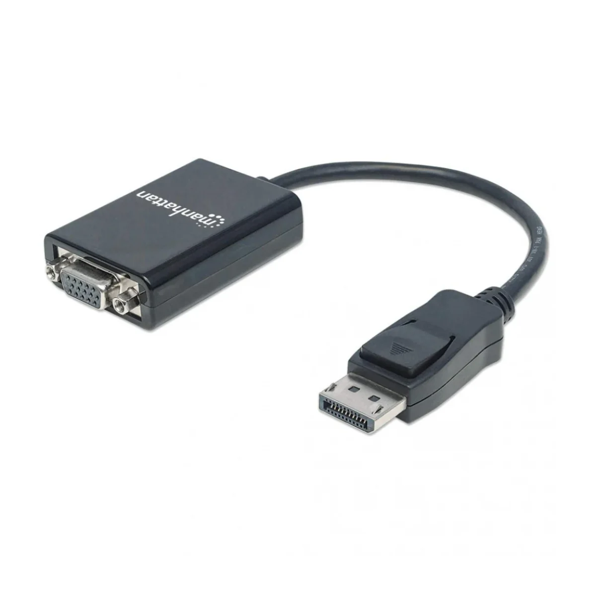 Convertidor Manhattan DisplayPort Macho VGA Hembra 15cm 151962