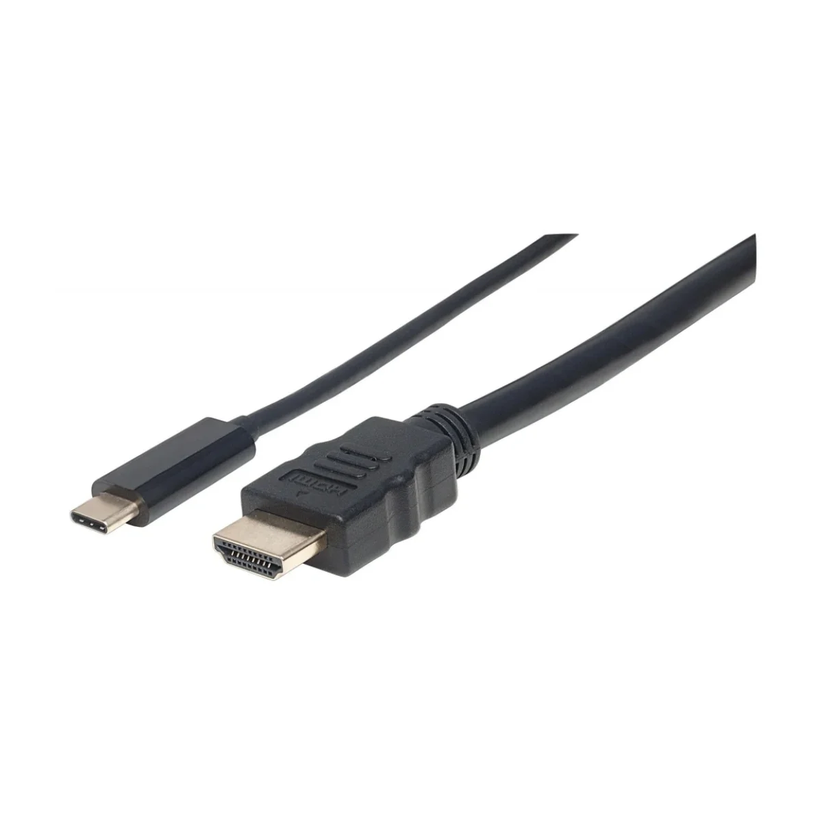 Cable Manhattan 152235 USB C a HDMI Macho Macho 1 Mts Negro 152235