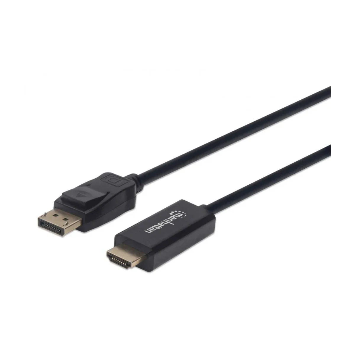 Cable Manhattan 152662 DisplayPort a HDMI 1 M Resoluciones de video Full HD Negro 152662