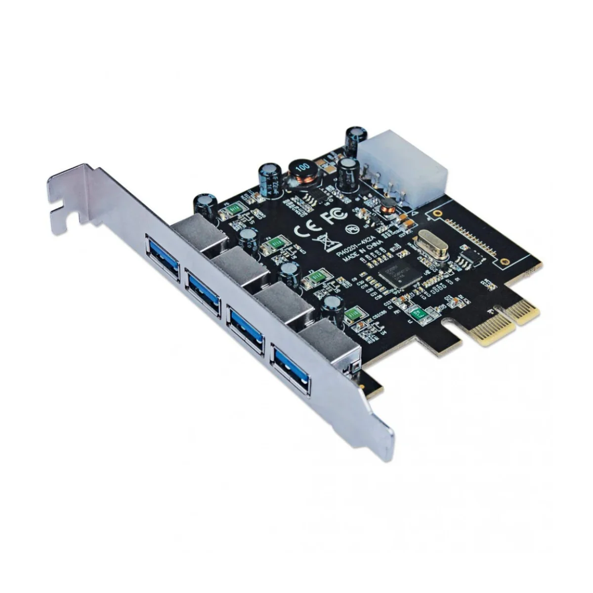 Tarjeta de Expansion Manhattan PCI Express 4x USB 30 152891