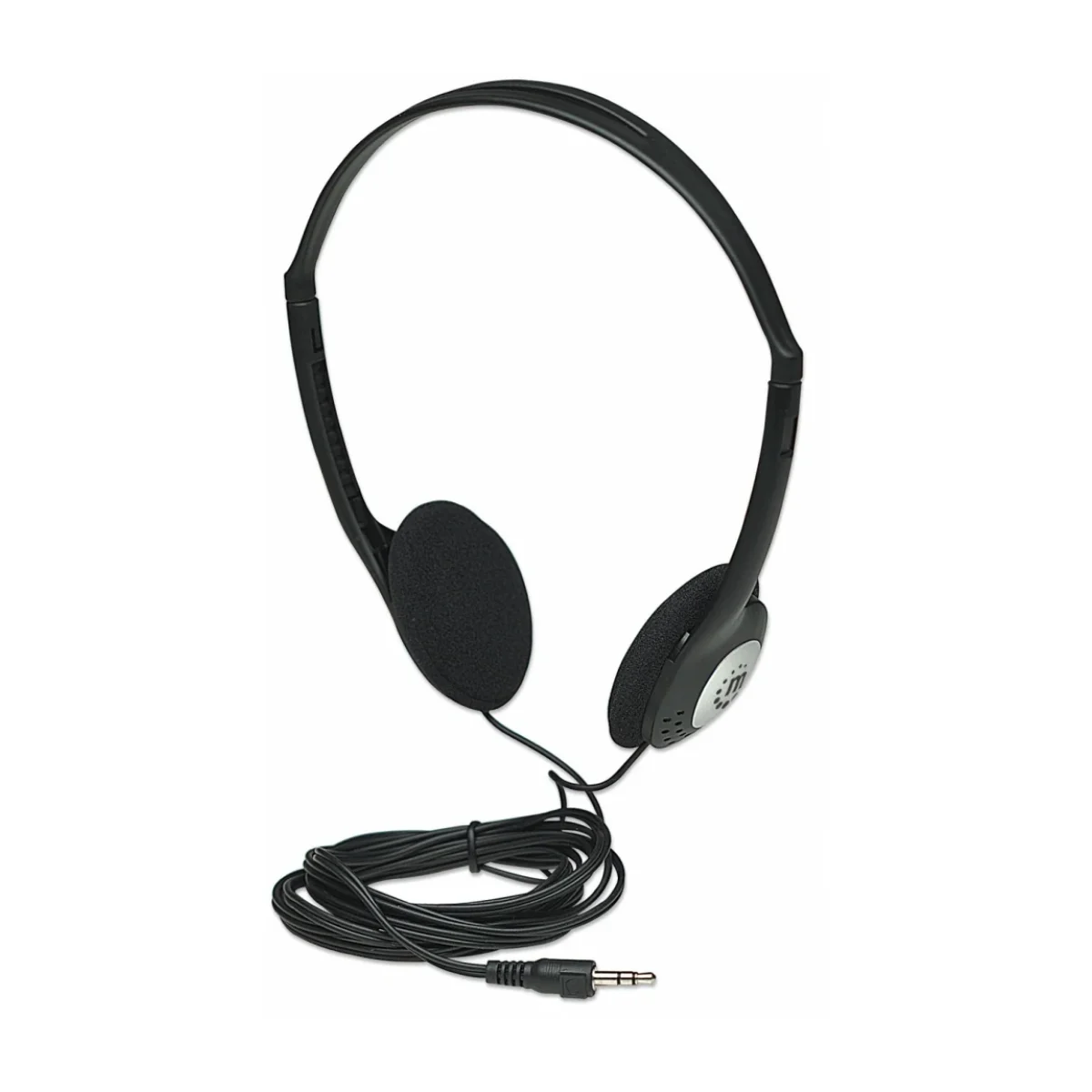 Audifonos Manhattan Estereo Alambrico 35mm 22 M Negro 177481