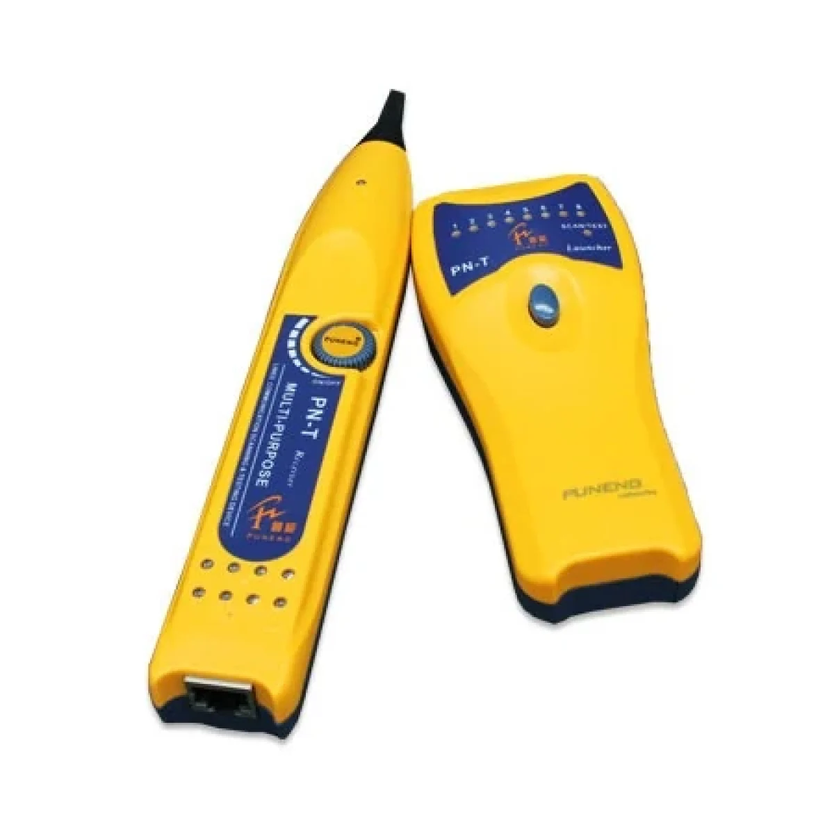 Probador de Cables BRobotix RJ 45 BNC USB Amarillo 179805