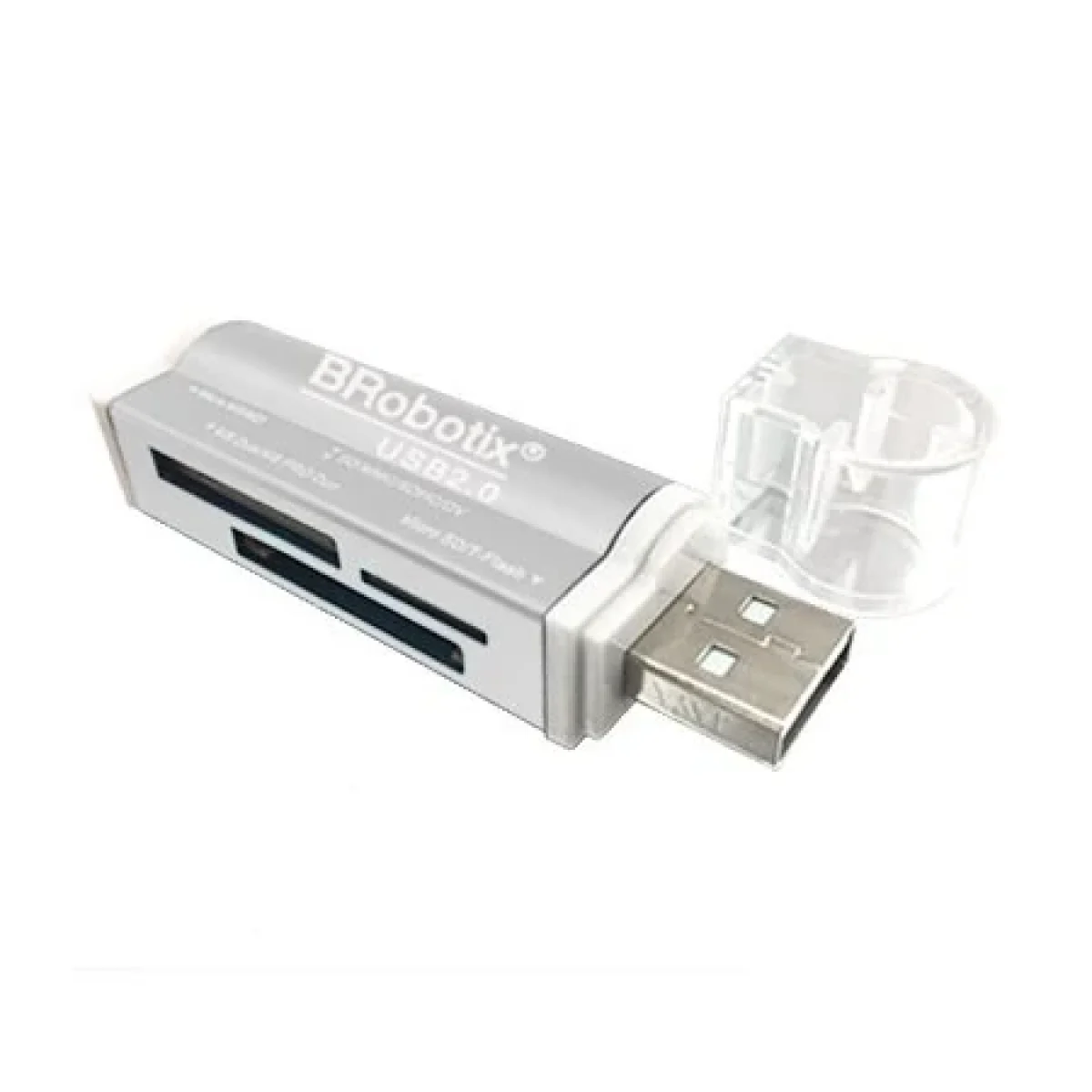 Lector de Tarjetas SD BRobotix USB 20 Plata 180420P
