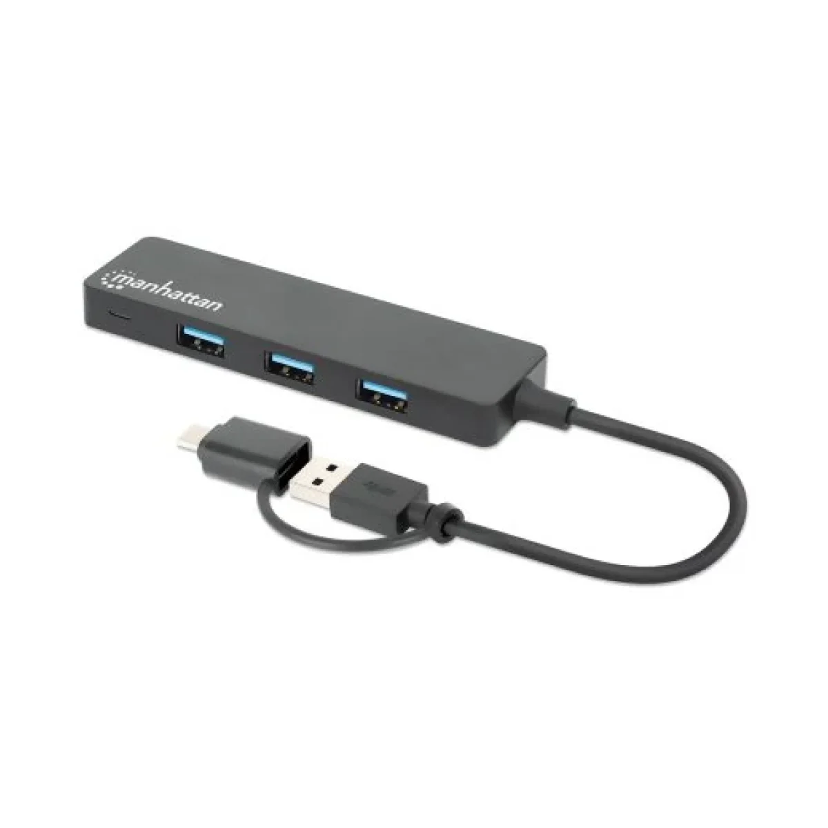 Hub USB Manhattan 180863 USB A C a 4x USB A 180863