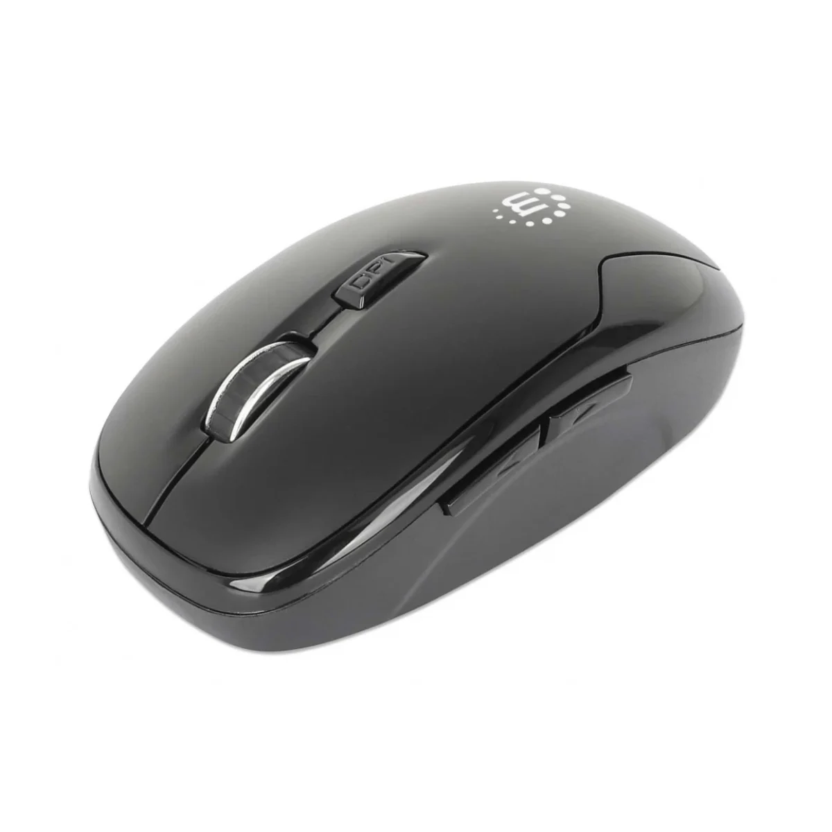 Mouse Manhattan 190367 Inalambrico USB 6 Botones N 190367