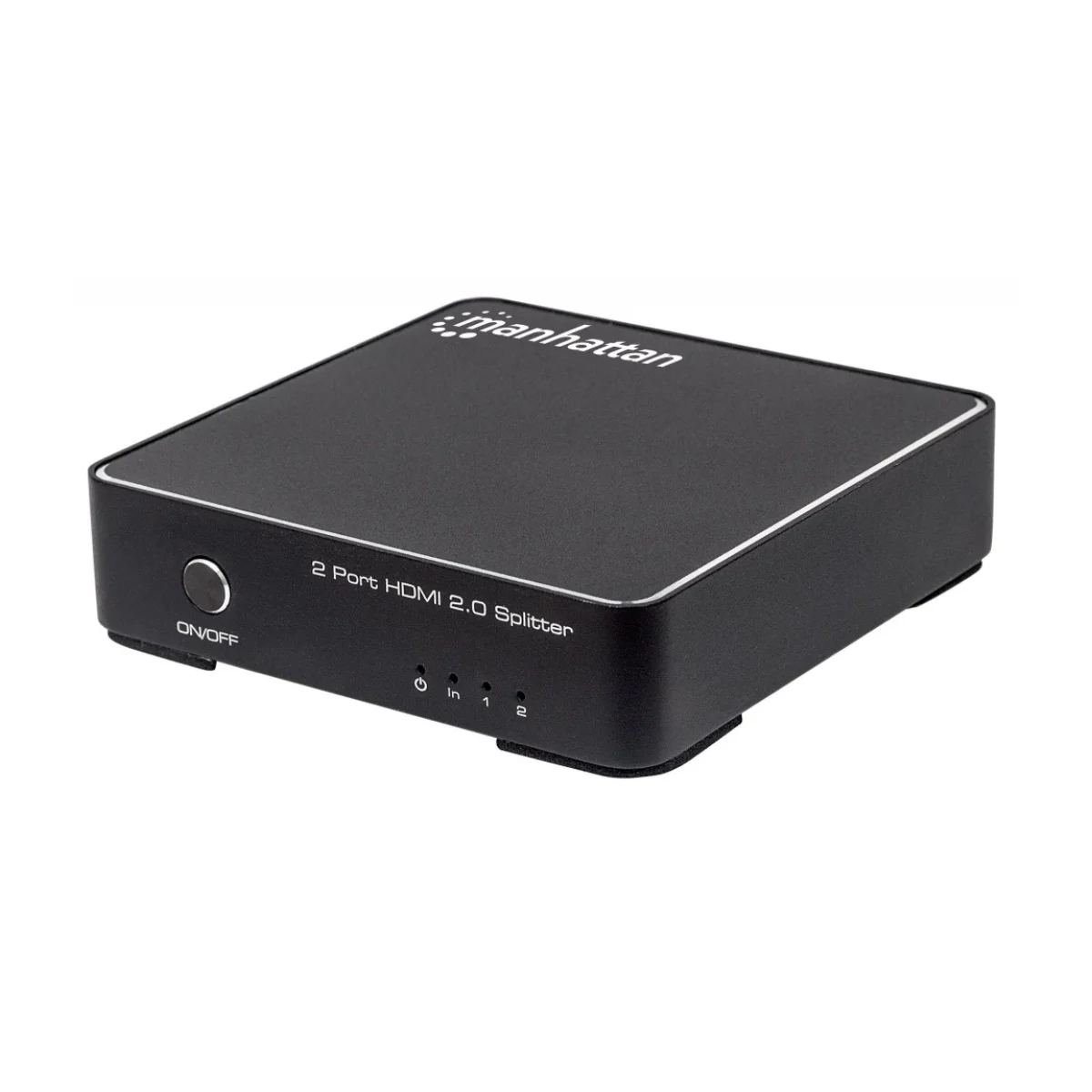 Divisor de video Manhattan 207591 HDMI 2 puertos Negro 207591