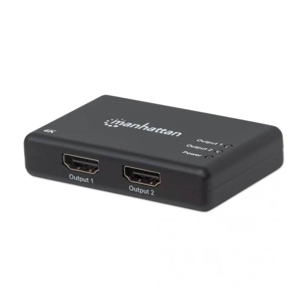 Video Splitter Manhattan 207669 HDMI Hembra a 2 HDMI Hembra Negro 207669