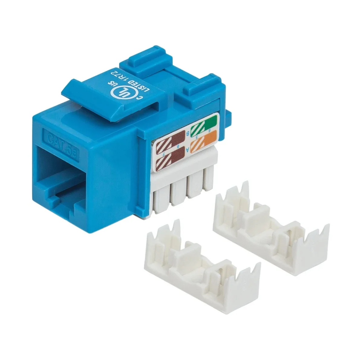 Jack Intellinet Cat5e RJ 45 Azul 210546
