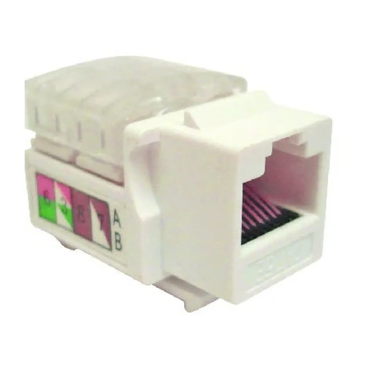 Jack BRobotix Cat5e RJ 45 Blanco 230201