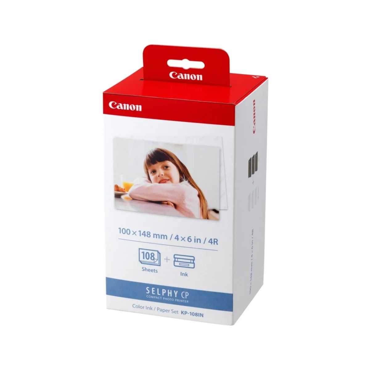 Kit De Papel Fotografico Y Tinta Canon Kp 108In 108 Hojas 3115B001AA