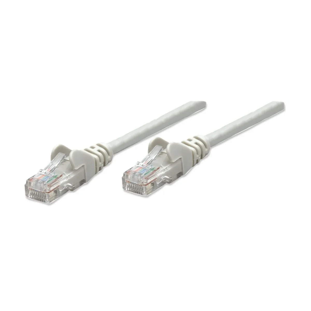Cable de Red Intellinet Cat5e RJ 45 2M Gris 318976