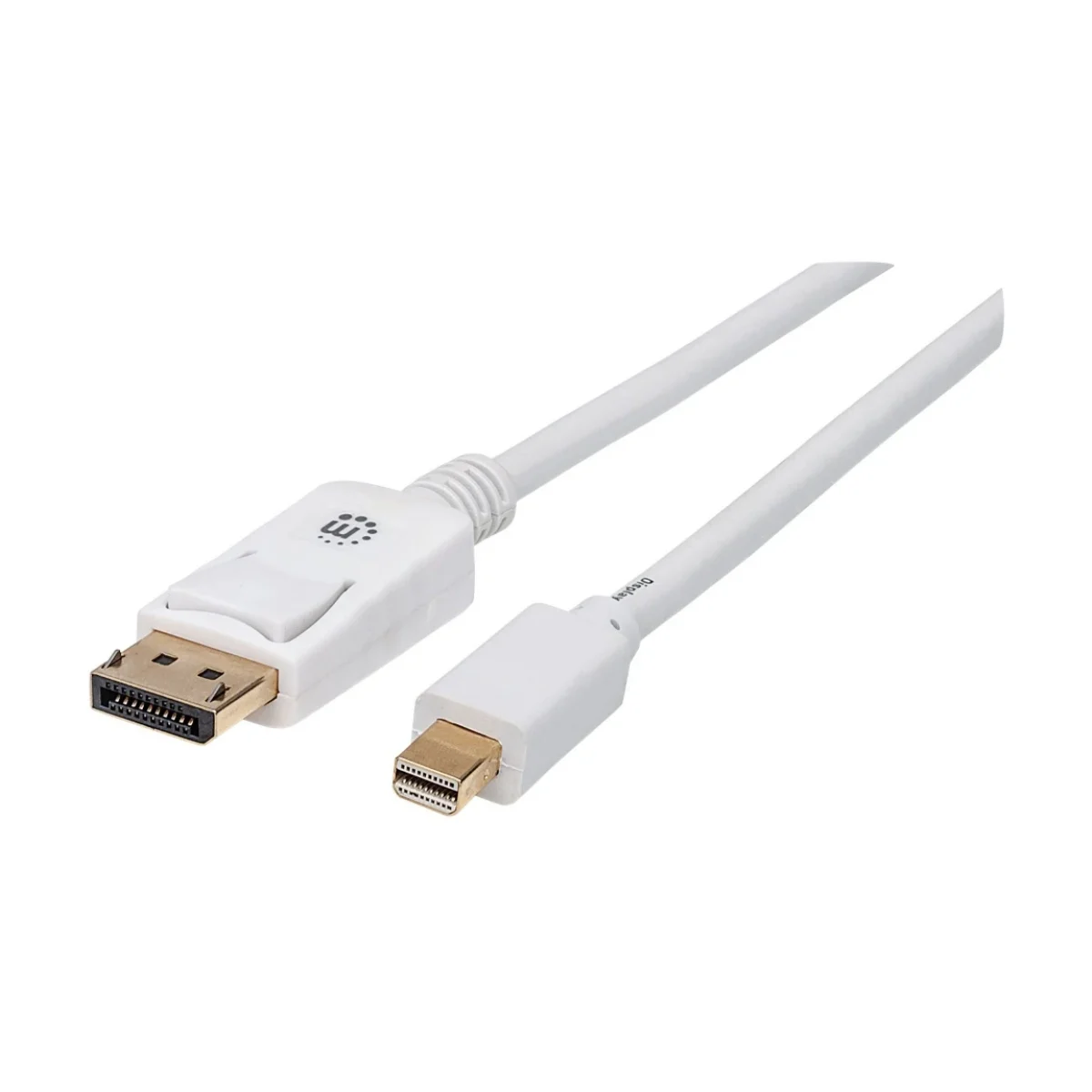 Cable Manhattan Monitor Mini DisplayPort DisplayPort 2m 4k Blanco 324748