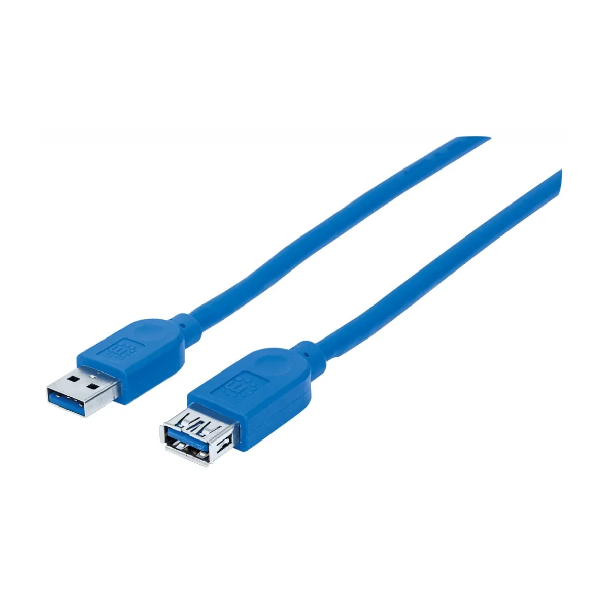 cable usb manhattan 325394 1 metro azul