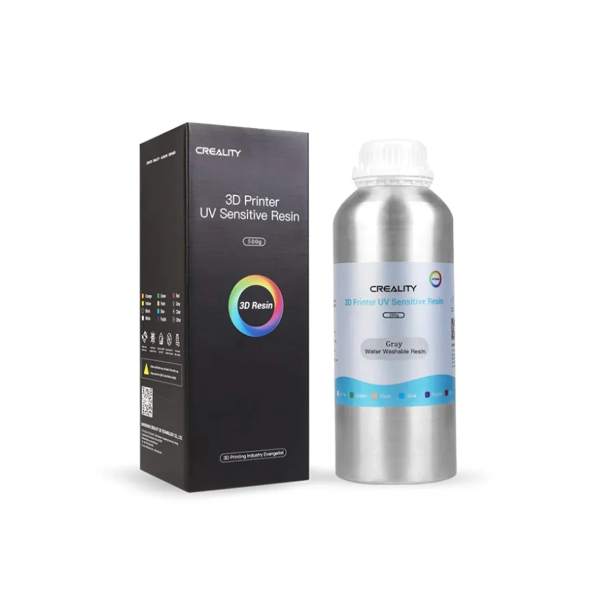 Resina Creality Lavable LCD 500g Gris 3302010021 3302010021
