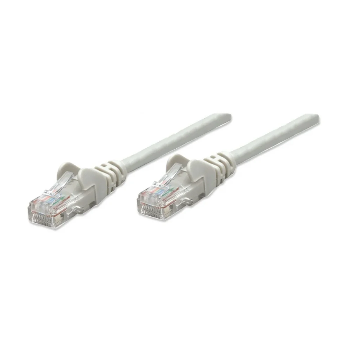 Cable de Red Intellinet Cat6 RJ 45 1M Gris 340373