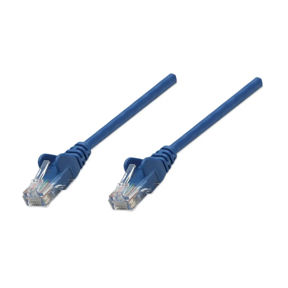 Cable de Red Intellinet Cat6 RJ 45 3M Azul 342605