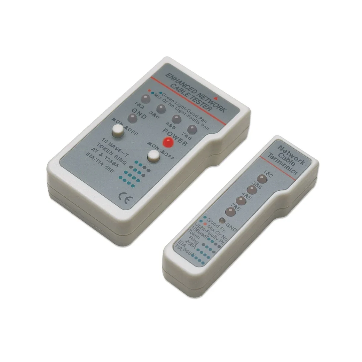 Probador de Cables Intellinet RJ 11 RJ 45 351898