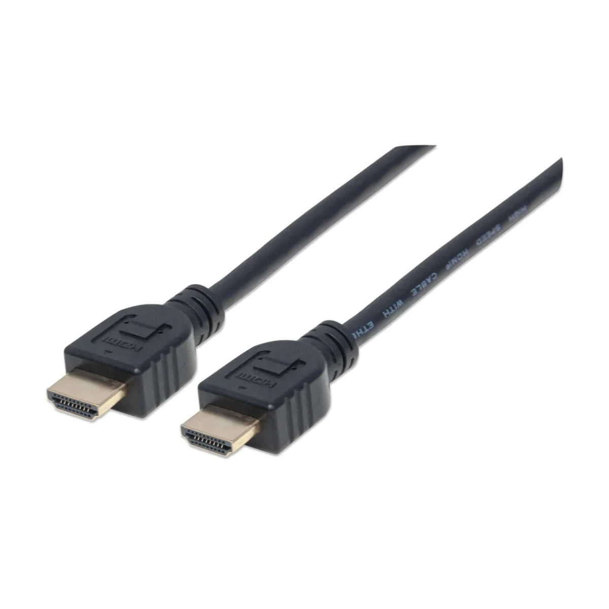 Cable HDMI Manhattan 5 m Intramuro 3D 4K Bano de Oro 353953