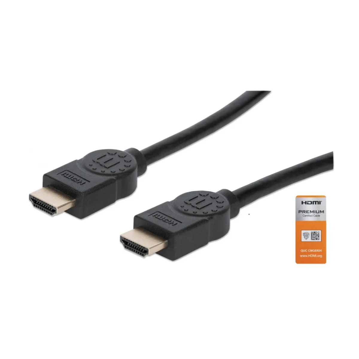 Cable de Video Manhattan 355353 HDMI 3M 4K 60Hz 355353