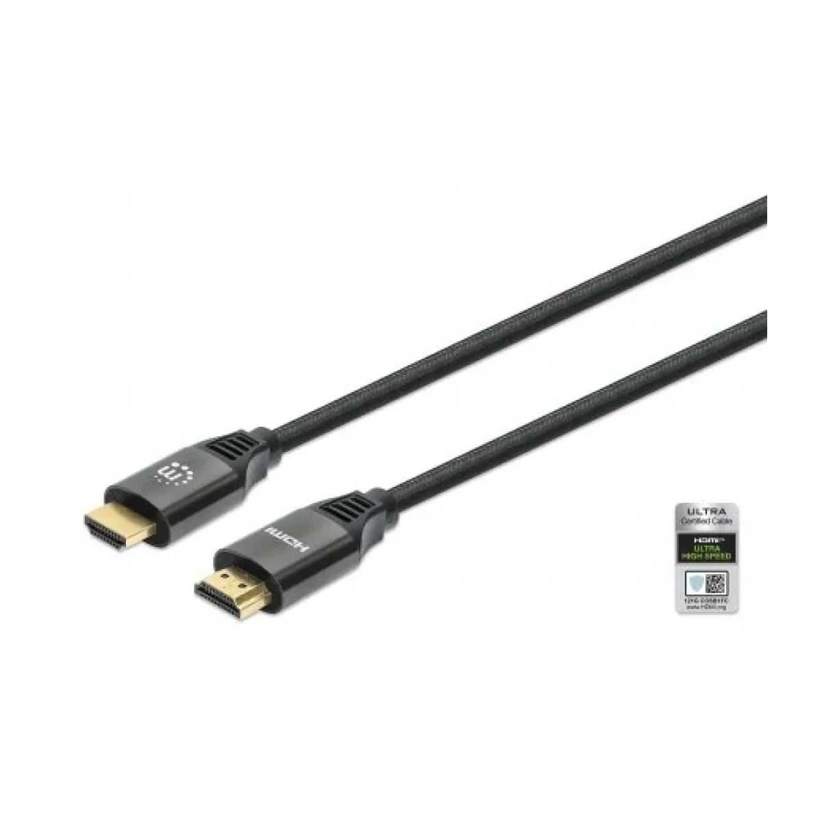 Cable de Video Manhattan 355957 HDMI 3M 8K 60Hz Con Ethernet 355957