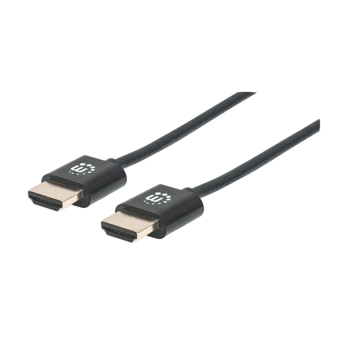 Cable HDMI Manhattan Ultradelgado Macho Macho 18m Negro 394369