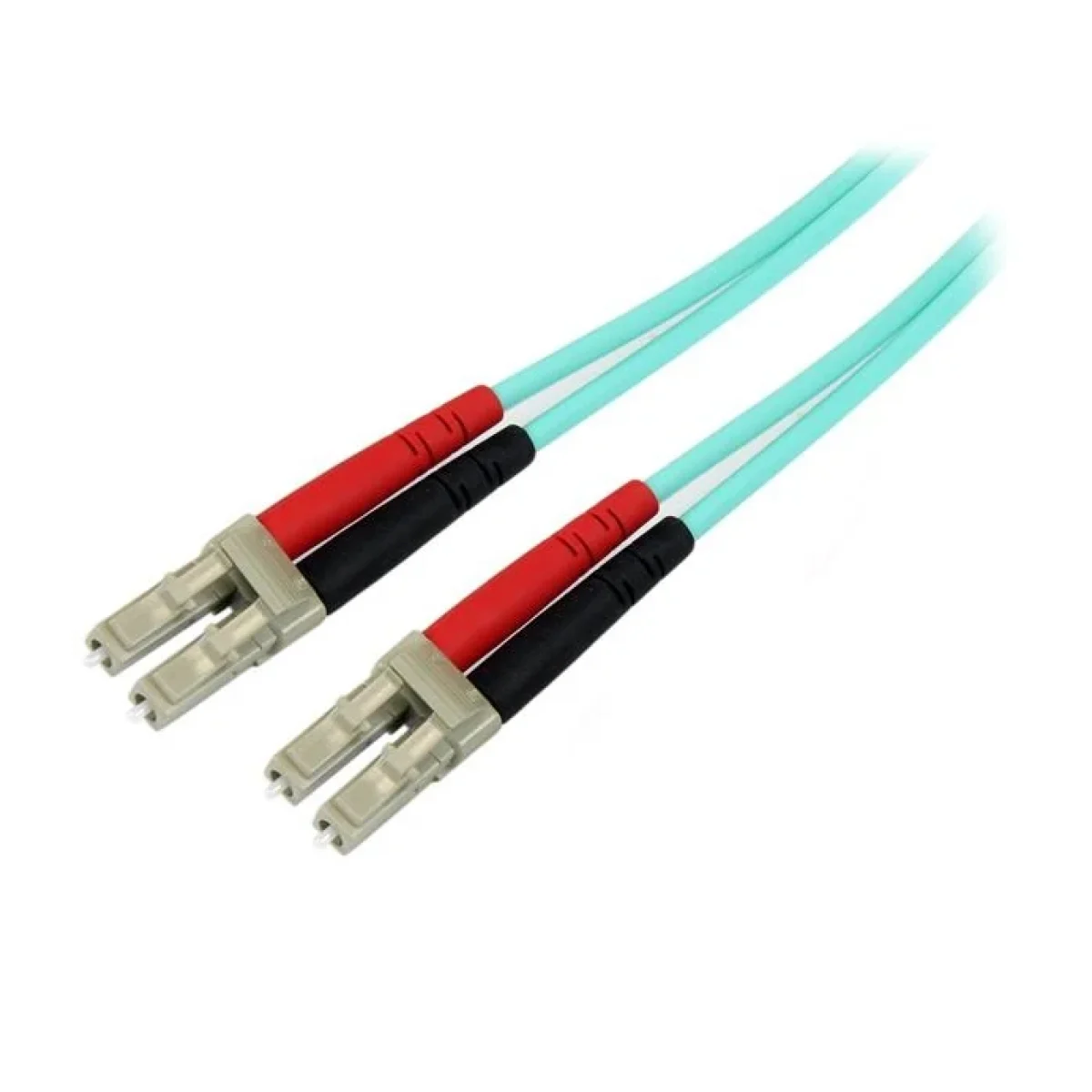 Cable de Fibra optica StarTechcom LC Duplex Multimodo 3M Aguamarina 450FBLCLC3