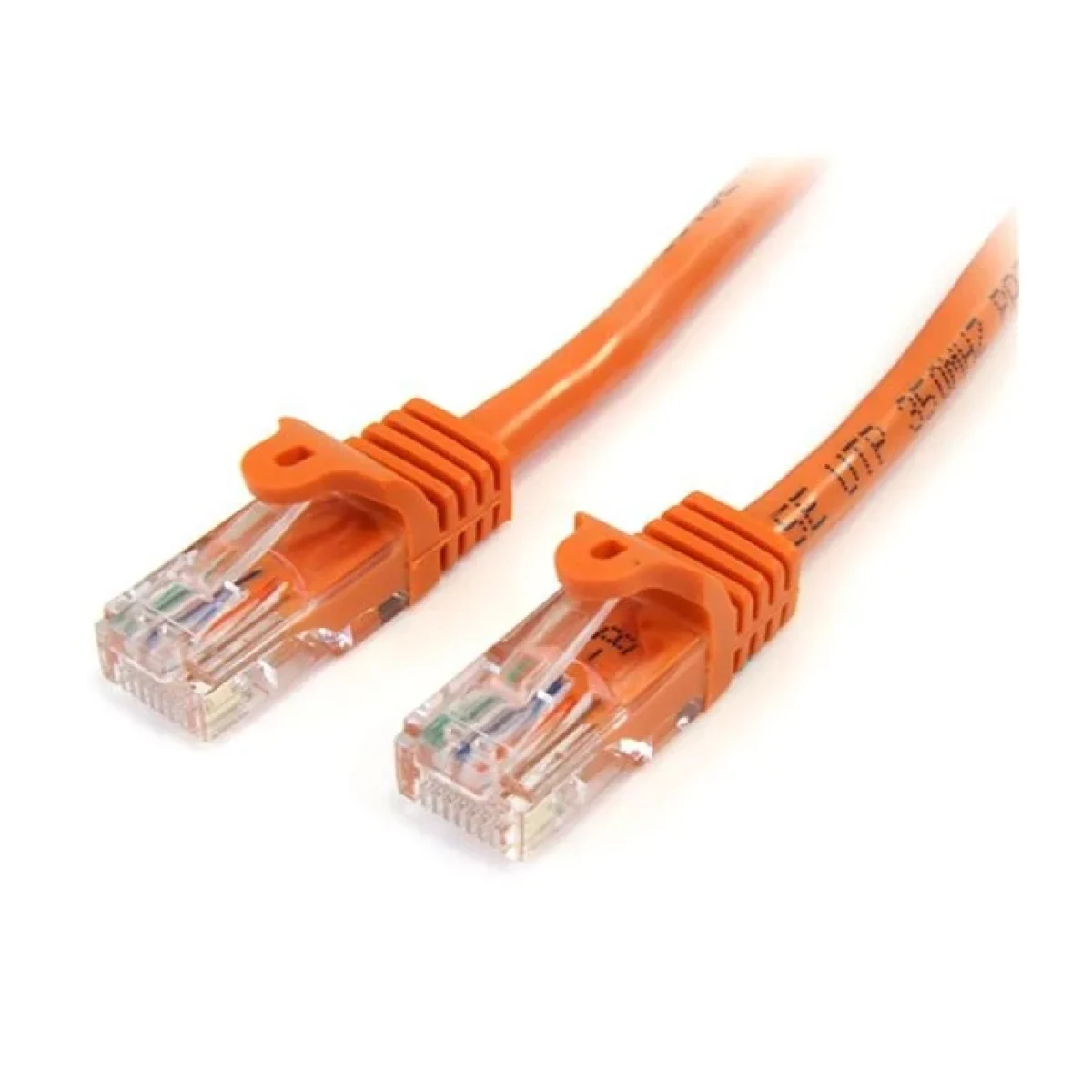 Cable de Red StarTechcom Cat5e RJ 45 1M Naranja 45PAT1MOR