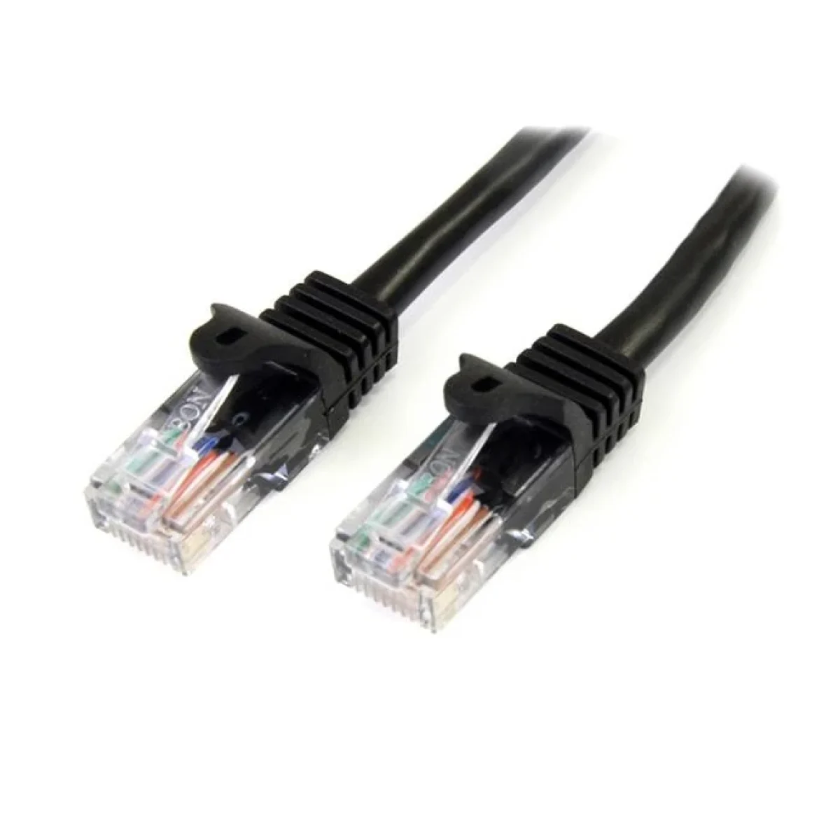 Cable de Red StarTechcom Cat5e RJ 45 2M Negro 45PAT2MBK