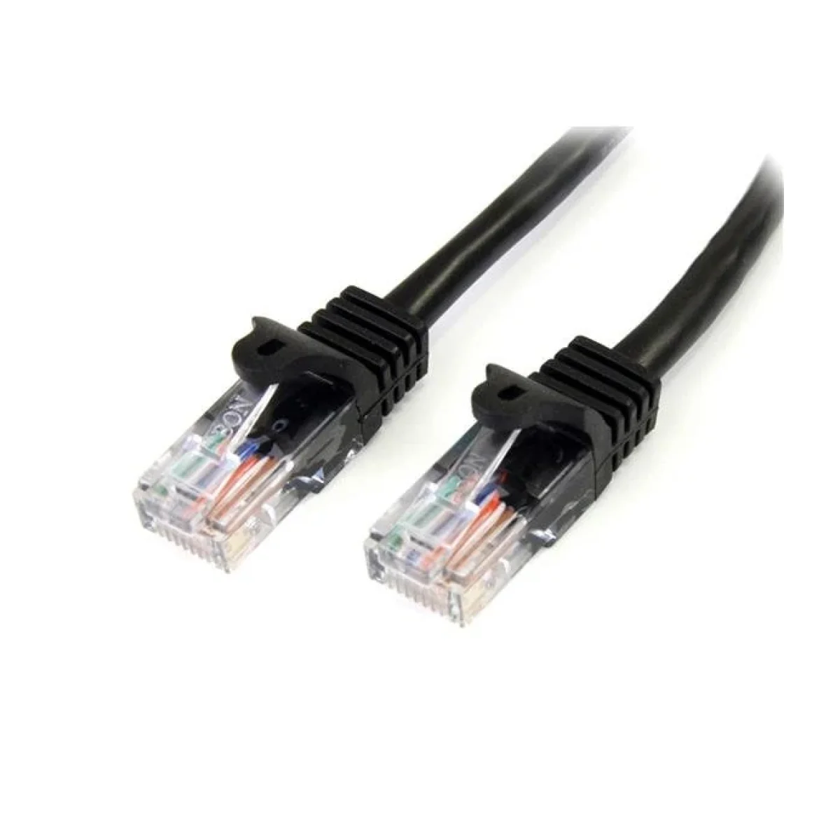 Cable de Red StarTechcom Cat5e RJ 45 50cm Negro 45PAT50CMBK