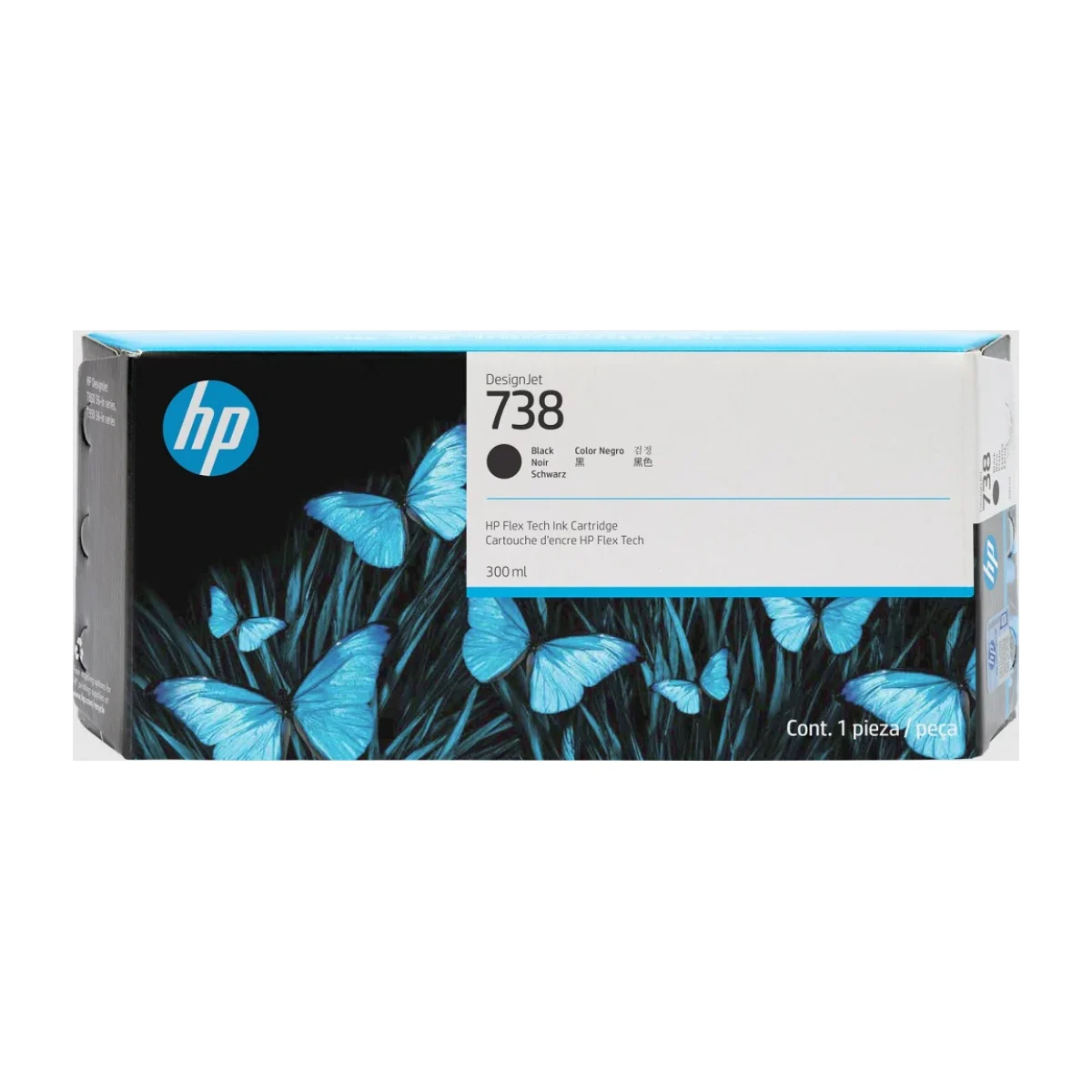 hp tinta designjet negro 498n8a