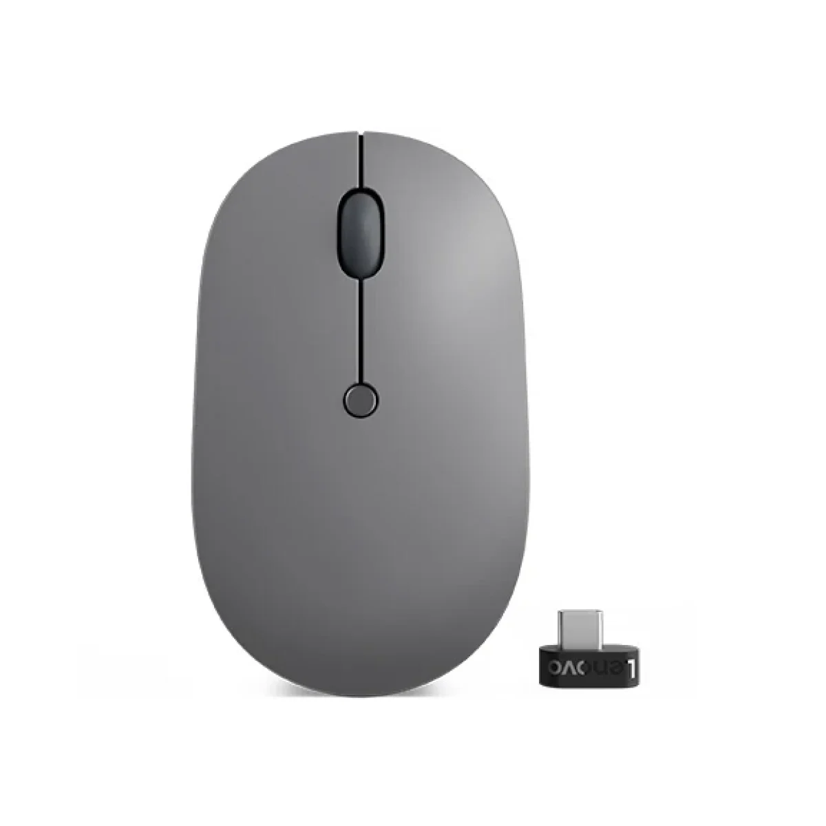 Mouse Lenovo Go Inalambrico USB C Negro con Gris 4Y51C21216