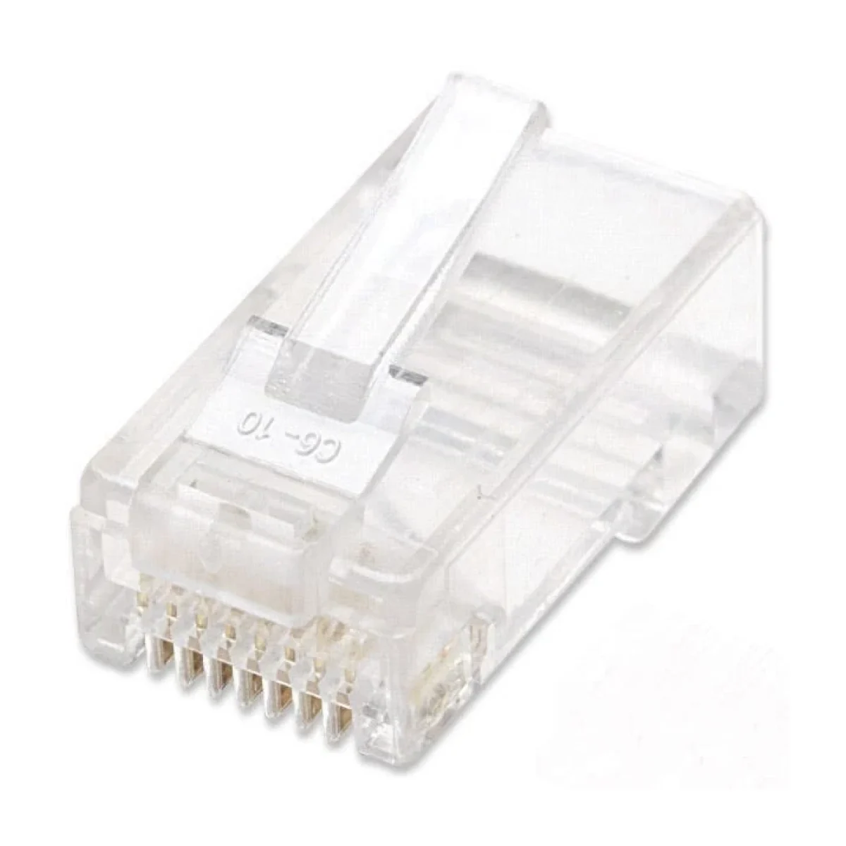 Plug Intellinet Cat6 RJ 45 Transparente 100 Piezas 502344