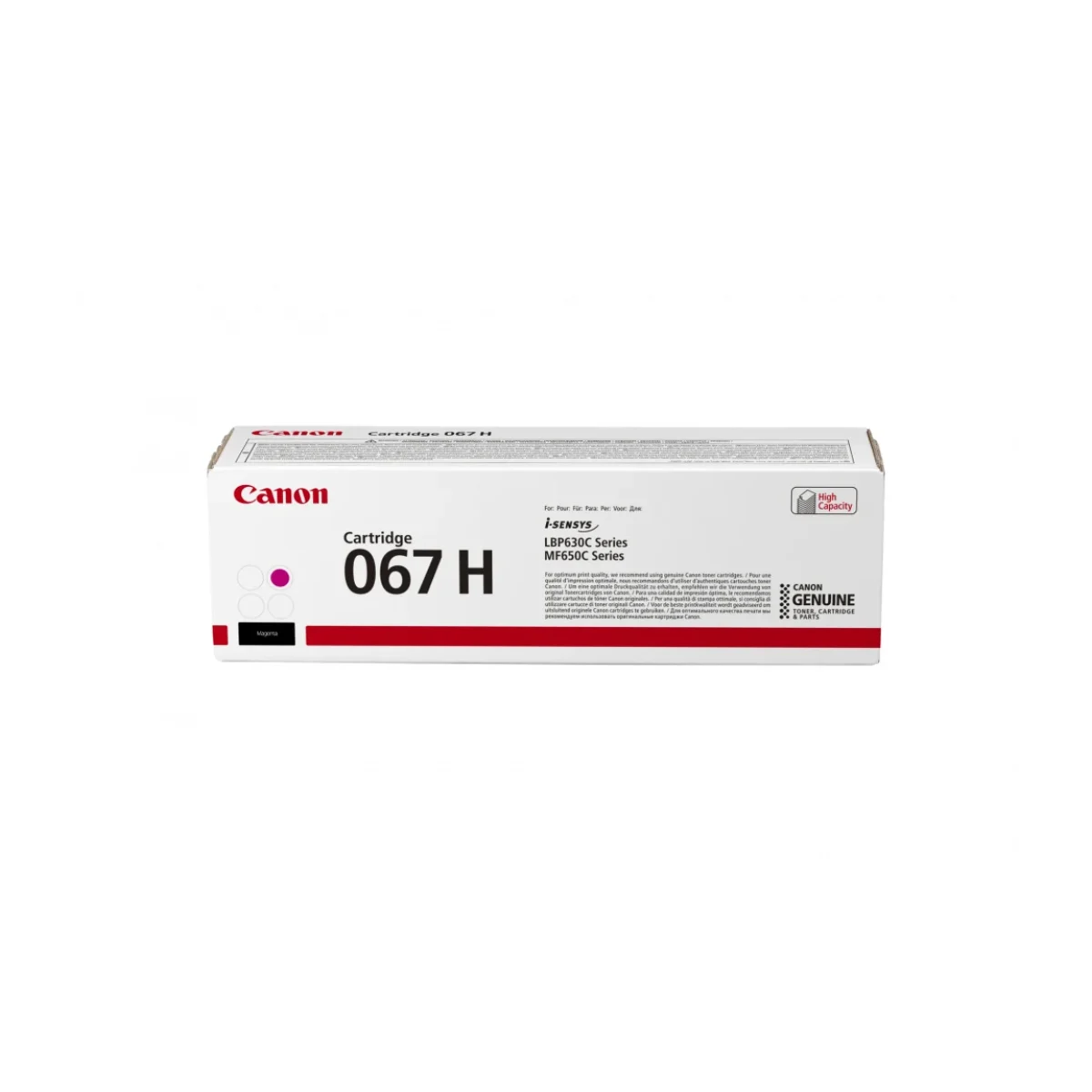 Toner Canon 067 H M Magenta 2350 Paginas 5104C001A 5104C001AA