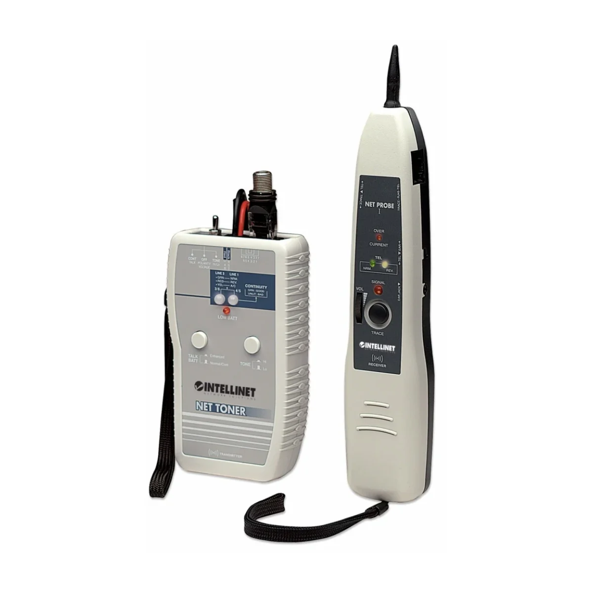 Probador de Cables Intellinet RJ 45 Blanco 515566