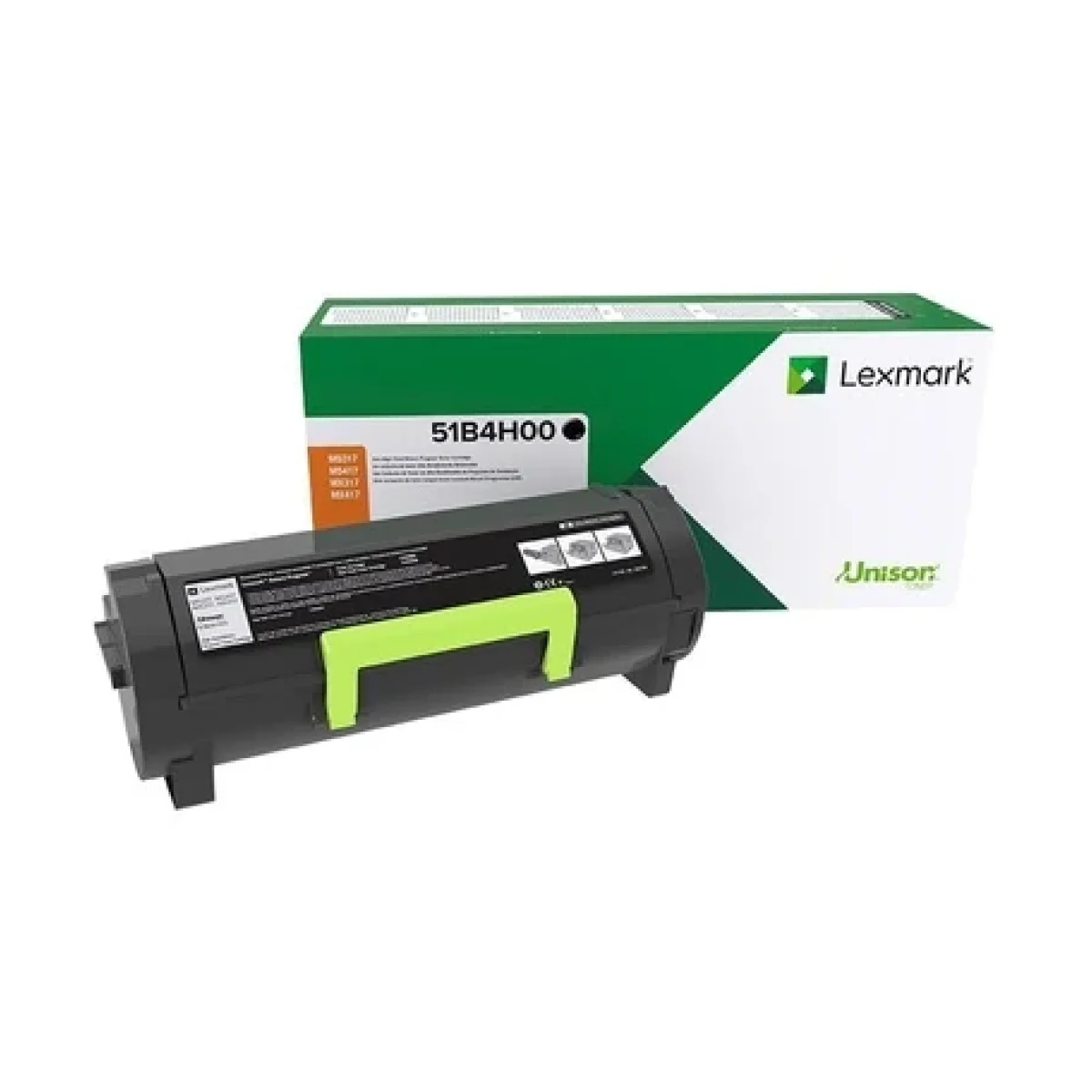 Toner Lexmark 51B4H00 Negro Alto Redimiendo 51B4H00