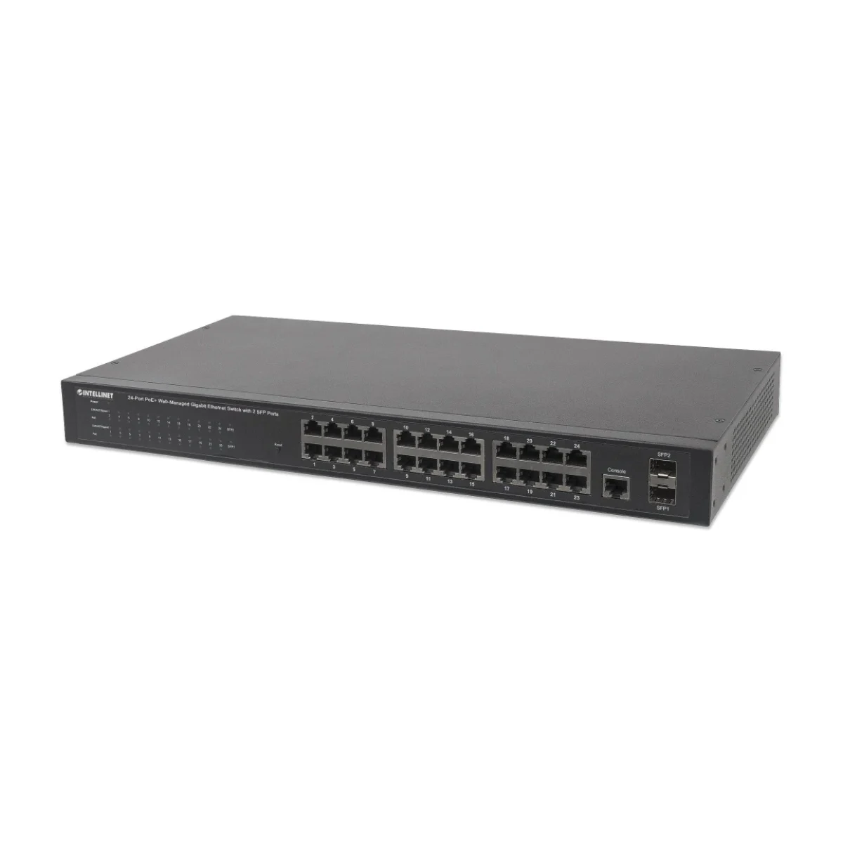 Switch Intellinet 560559 24 Puertos Gigabit 2 SFP Administrable 560559