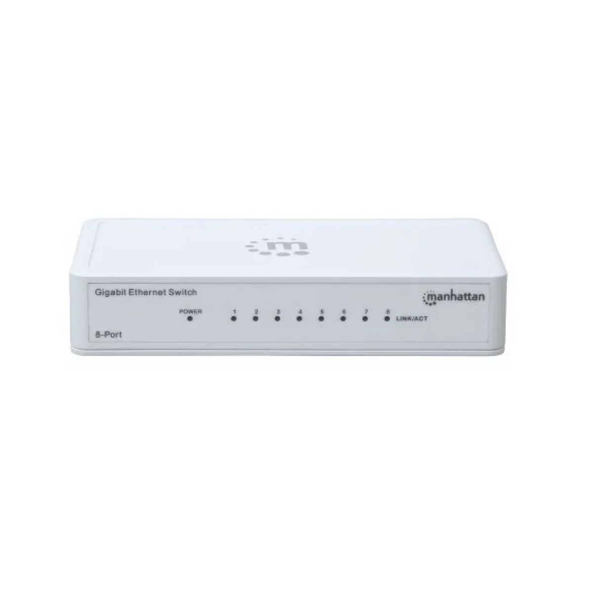 Switch Manhattan 8 Puertos Gigabit Blanco 560702