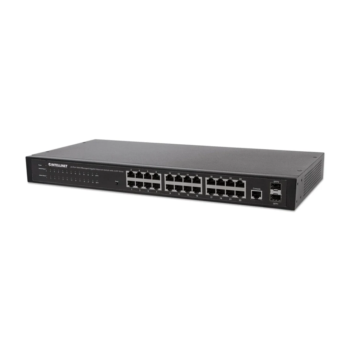 Switch Intellinet 560917 24 Puertos Gigabit 2 SFP Gestionado 560917