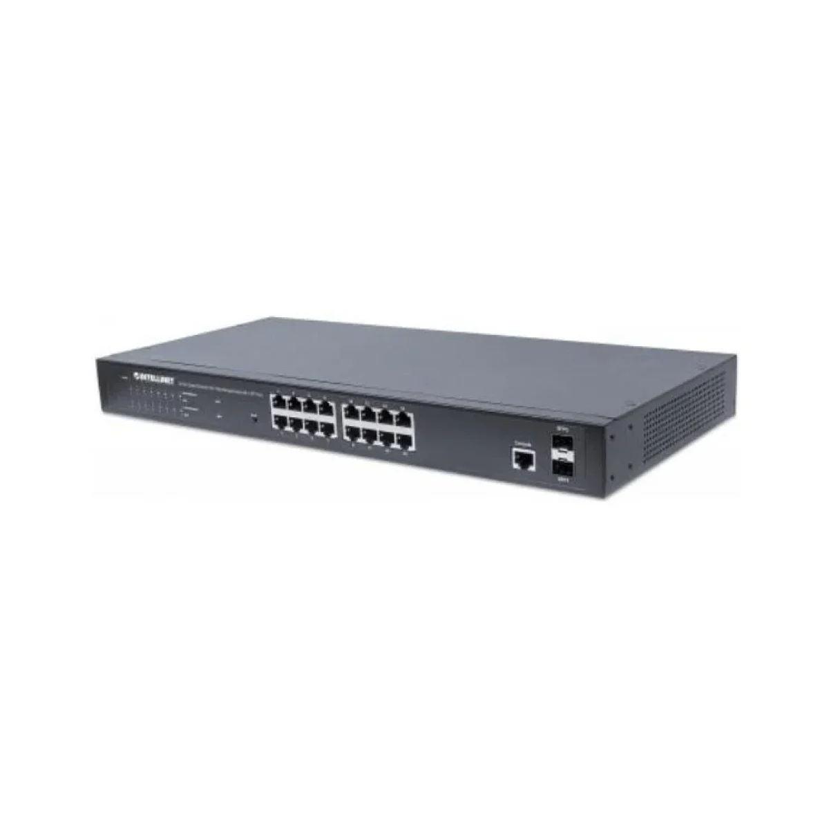 Switch Intellinet 561341 16 Puertos Gigabit 2 SFP Administrable 561341