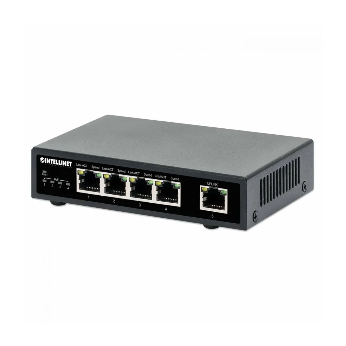 Switch Intellinet 561839 5 Puertos Gigabit PoE No Gestionado 561839