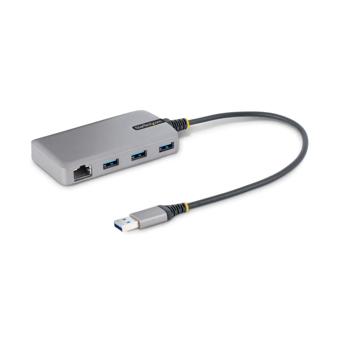Hub USB StarTechcom 5G3AGBB USB A HUB USB A a 3x USB 30 Ethernet Gris 5G3AGBB USB A HUB