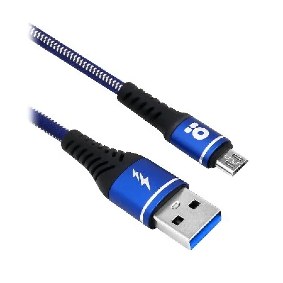Cable USB BRobotix 6000717 USB A a USB Micro B 1 M Denim Azul 6000717
