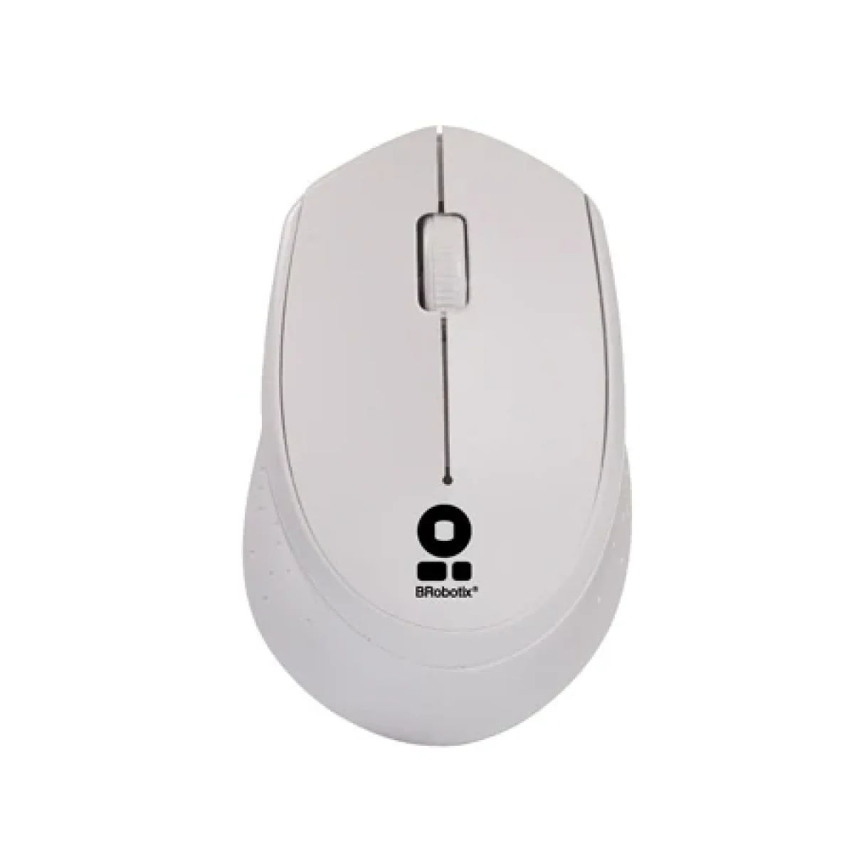 Mouse BRobotix 6000809 Inalambrico Blanco 6000809