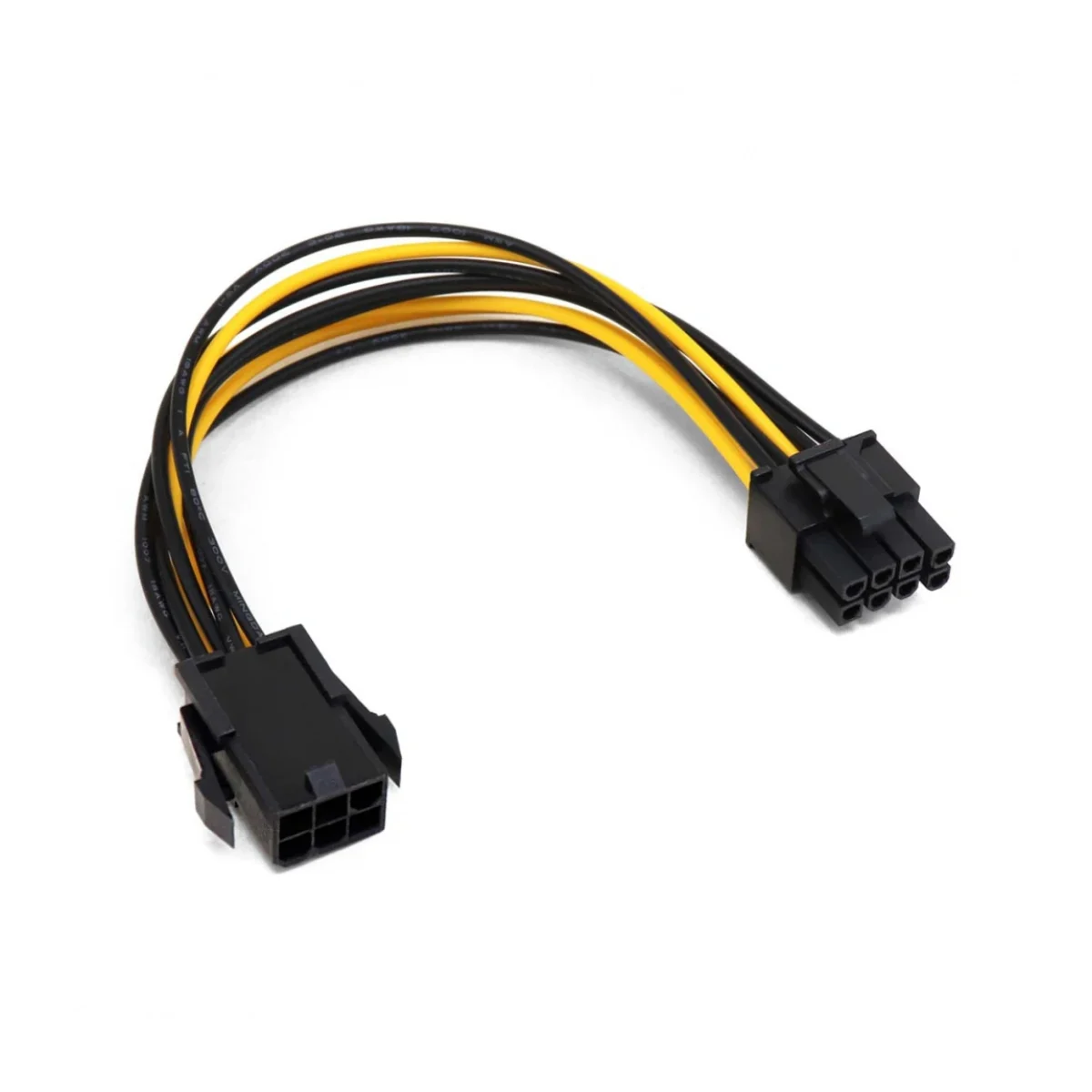 Cable Interno de Alimentacion BRobotix 6001431 Adaptador PCI Express 6 Pines a 8 Pines 16cm 6001431